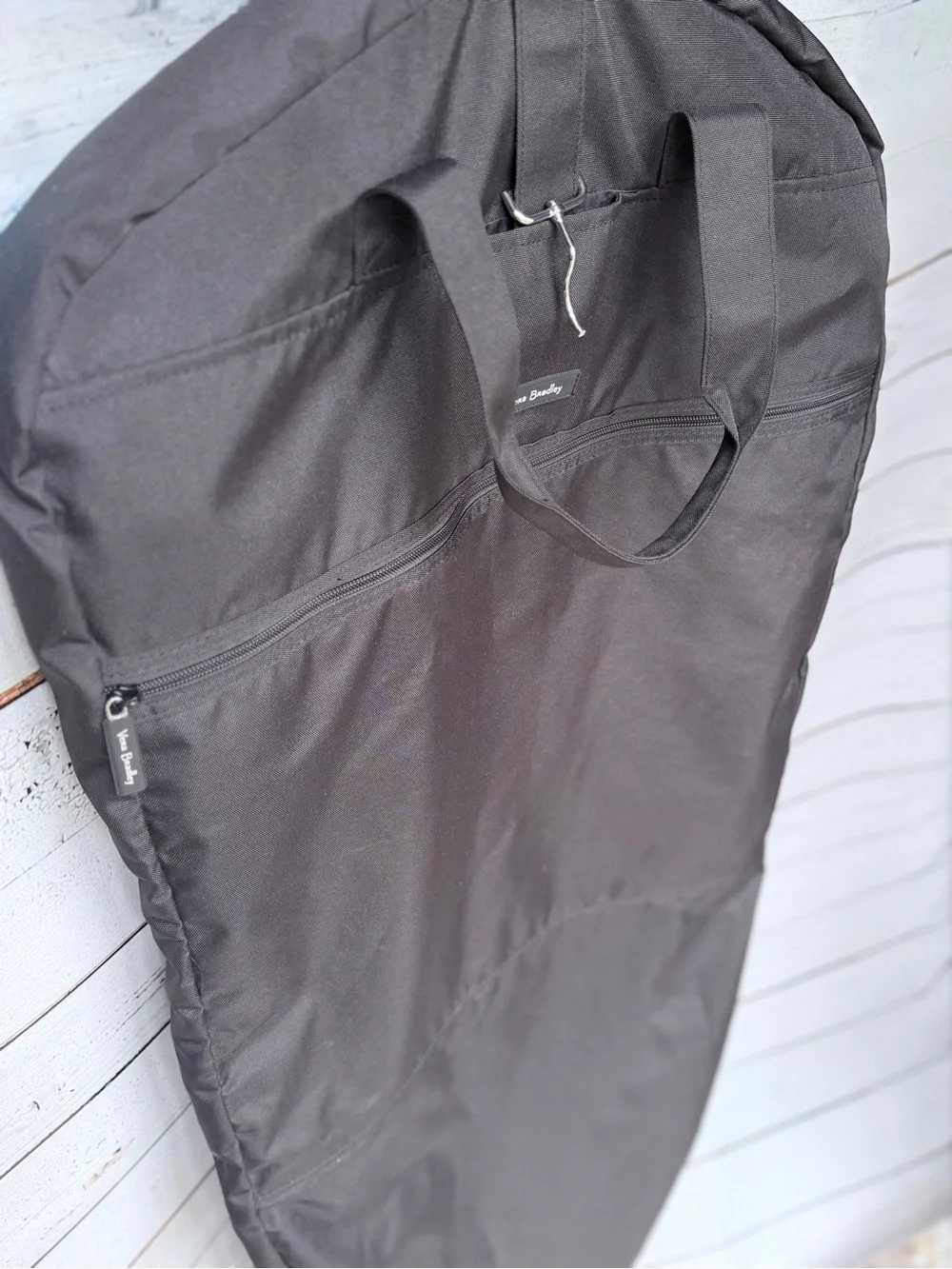 Vera Bradley Classic Black Quilted Hanging Garment Bag – Retired